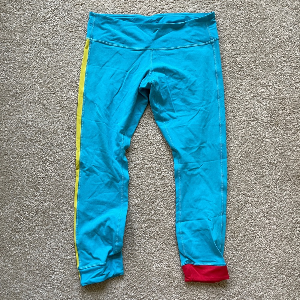 Lululemon color block leggings